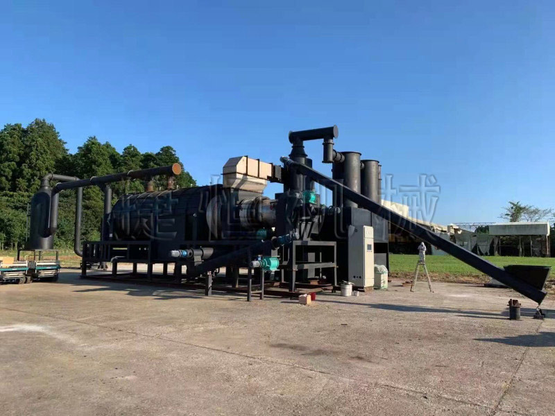 椰殼炭化生產(chǎn)線